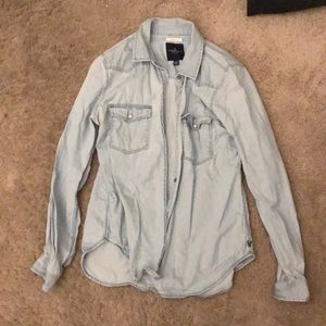 Button up light weight jacket